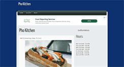 Desktop Screenshot of phokitchendallas.com